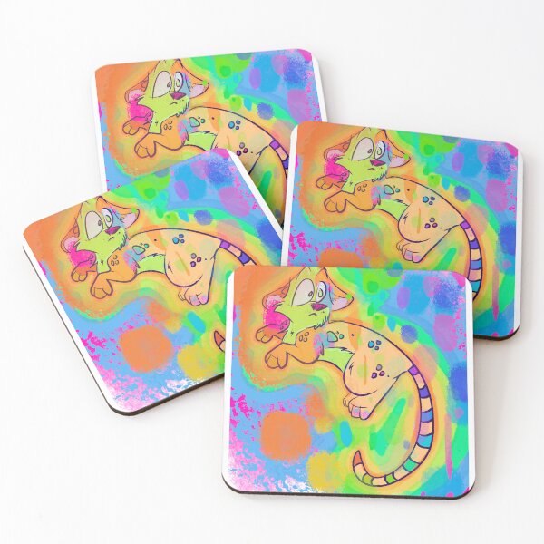 Item preview, Rainbow Kitty designed and sold by AdelaideParade.