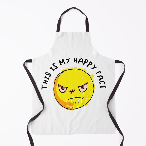 Item preview, This Is My Happy Face designed and sold by smsupreme.