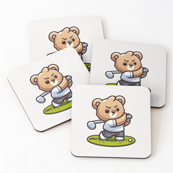 Item preview, golf bear designed and sold by creativechaster.