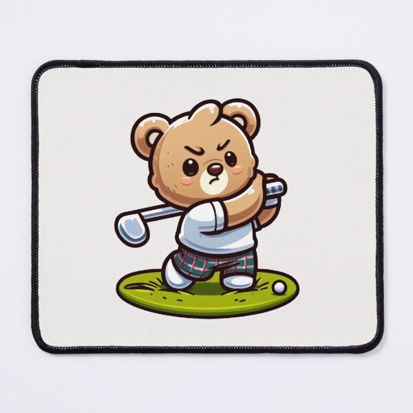 Item preview, golf bear designed and sold by creativechaster.