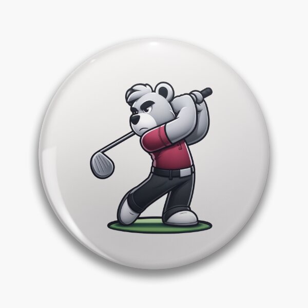 Item preview, golf bear designed and sold by creativechaster.