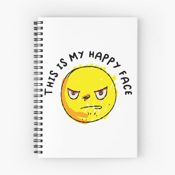 Item preview, This Is My Happy Face designed and sold by smsupreme.