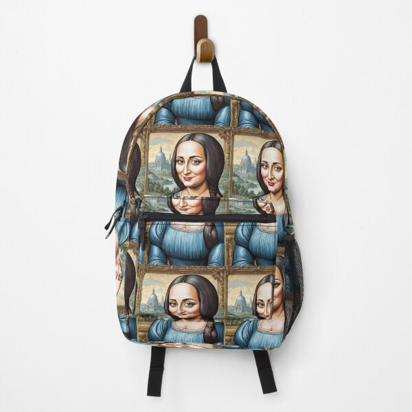 Item preview, Caricatura da monalisa designed and sold by glauco54.