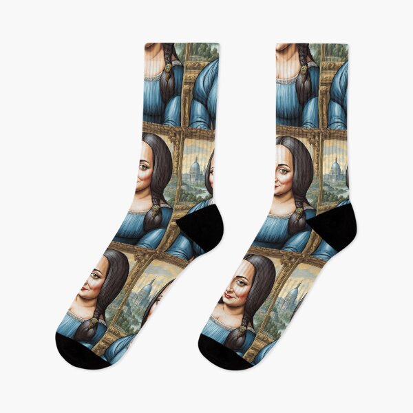 Item preview, Caricatura da monalisa designed and sold by glauco54.