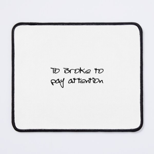 Item preview, UNIT 713, to broke, white 1 designed and sold by Unit713-Shop.