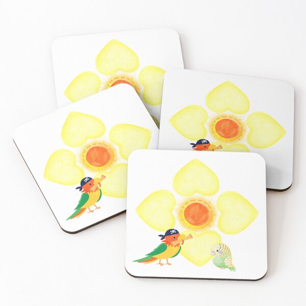 Item preview, Bird print - Parrot Scarlet's adventure designed and sold by AmazingHisLove.