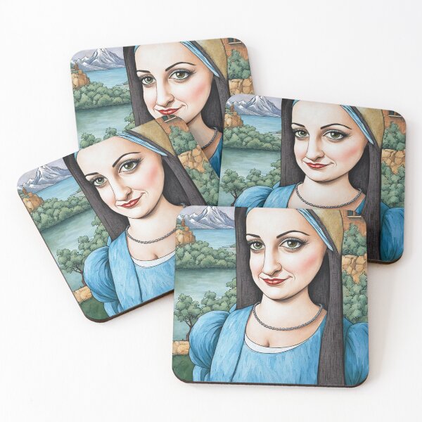 Item preview, Caricatura da monalisa 2 designed and sold by glauco54.