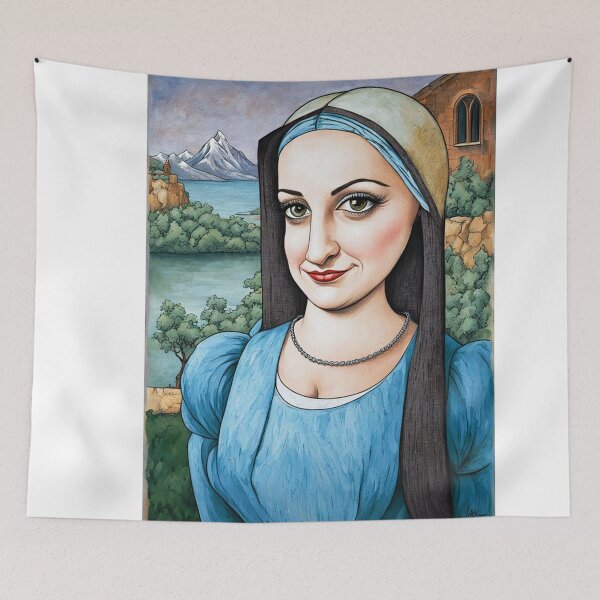 Item preview, Caricatura da monalisa 2 designed and sold by glauco54.