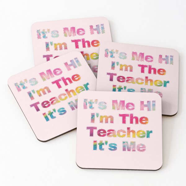 Item preview, It's Me Hi I'm The Teacher It's Me designed and sold by EunsooLee.