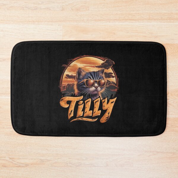 Item preview, tilly name cat designed and sold by bukajart.