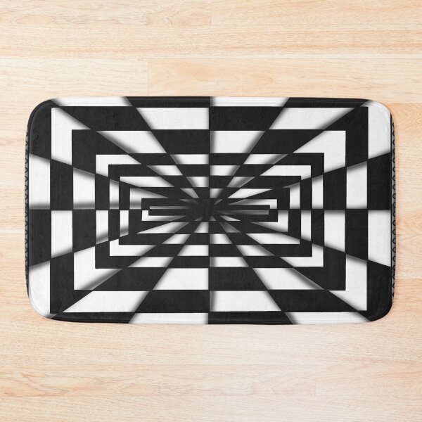 Item preview, Illusion in checkerboard pattern designed and sold by dk--design.
