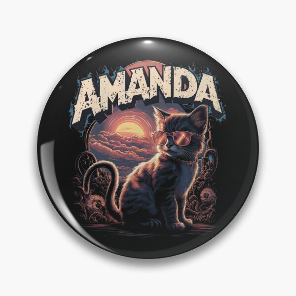 Item preview, Amanda name cat designed and sold by bukajart.