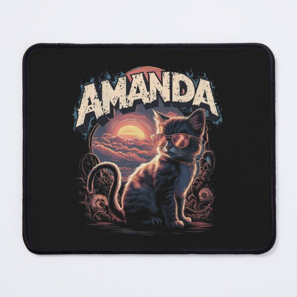 Item preview, Amanda name cat designed and sold by bukajart.