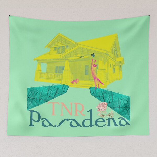 Item preview, Pasadena Feral Cat TNR Craftsman Roses designed and sold by 1Felinophile.