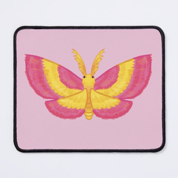 Item preview, Rosy Maple Moth designed and sold by ellanovoart.