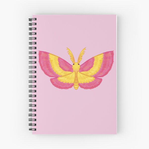 Item preview, Rosy Maple Moth designed and sold by ellanovoart.