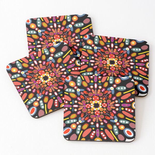 Artikelvorschau, Floodle mandala earthy entworfen und verkauft von bekki smith.
