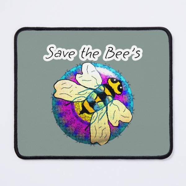 Item preview, SAVE THE BEES designed and sold by Shells Designs.