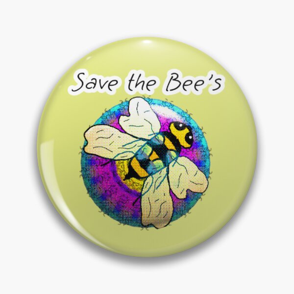 Item preview, SAVE THE BEES designed and sold by Shells Designs.