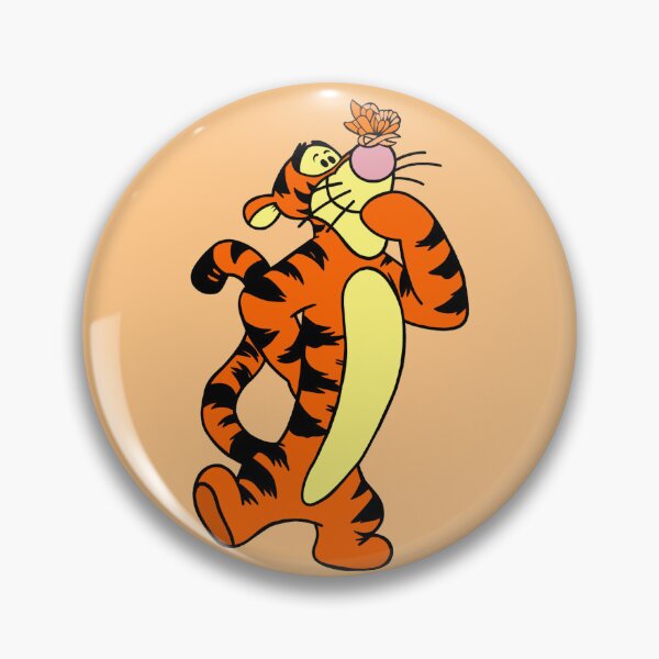 Item preview, Cartoon Tiger with Awareness Ribbon Butterfly (Orange) designed and sold by CaitlynConnor.
