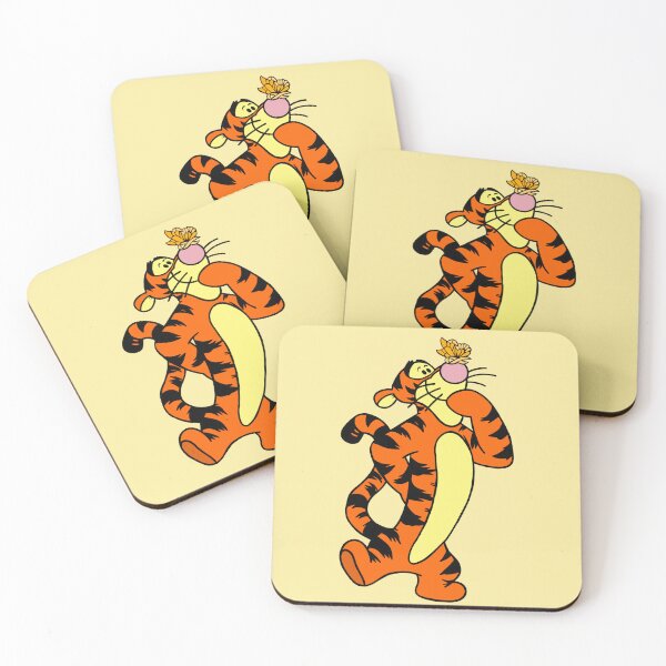 Item preview, Cartoon Tiger with Awareness Ribbon Butterfly (Yellow) designed and sold by CaitlynConnor.