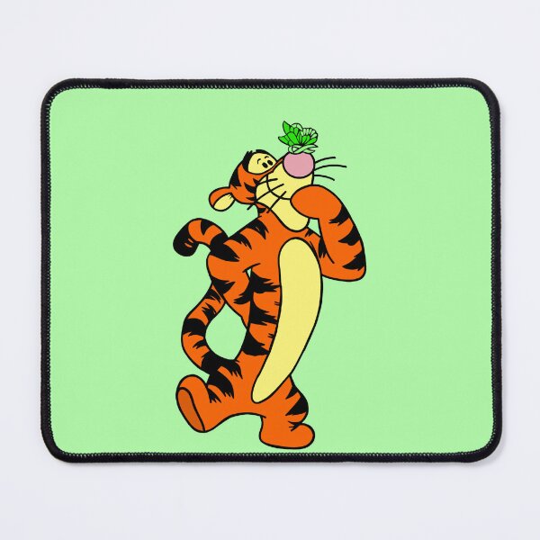 Item preview, Cartoon Tiger with Awareness Ribbon Butterfly (Green) designed and sold by CaitlynConnor.