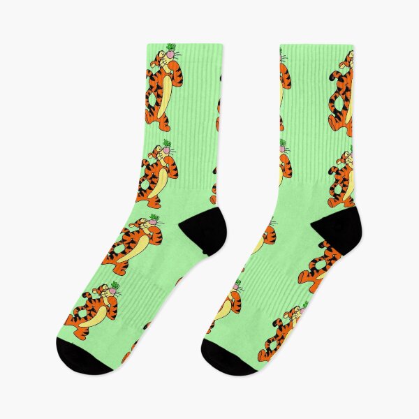 Item preview, Cartoon Tiger with Awareness Ribbon Butterfly (Green) designed and sold by CaitlynConnor.