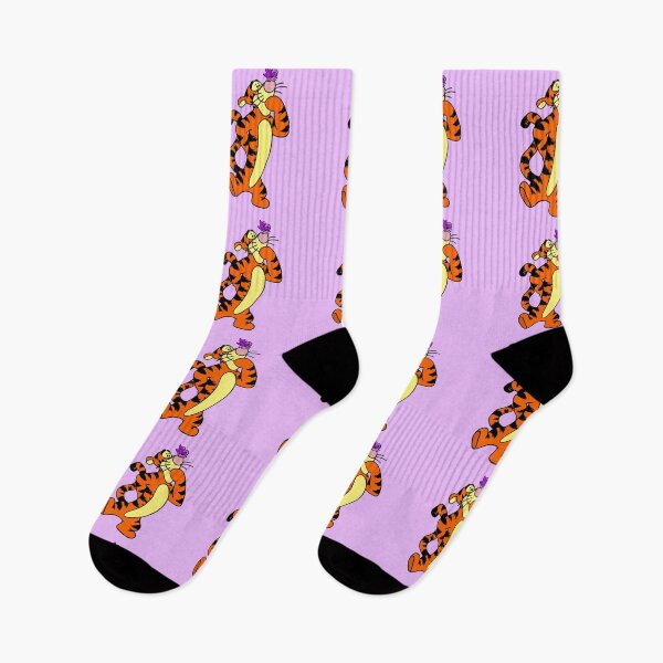 Item preview, Cartoon Tiger with Awareness Ribbon Butterfly (Purple) designed and sold by CaitlynConnor.
