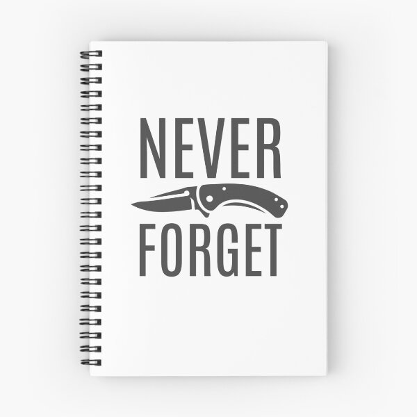 Item preview, Never Forget Your Knife - Everyday Carry (EDC) designed and sold by PenultDesign.