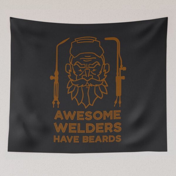Item preview, Awesome Welders Have Beards designed and sold by melsens.