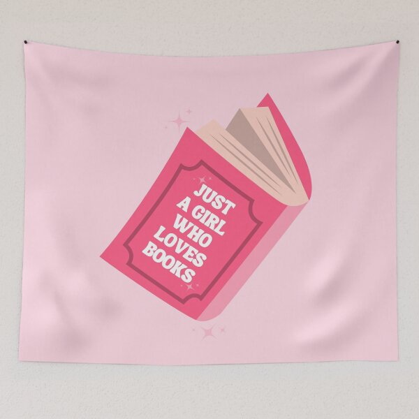 Item preview, Just a girl who loves books designed and sold by ccristinaaorzz.
