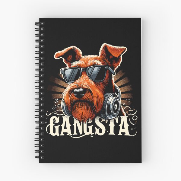 Item preview, Irish Terrier Gangsta Gangster Dog Gift designed and sold by Pineapple-Tree.