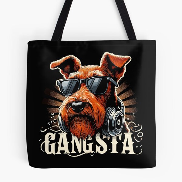 Item preview, Irish Terrier Gangsta Gangster Dog Gift designed and sold by Pineapple-Tree.