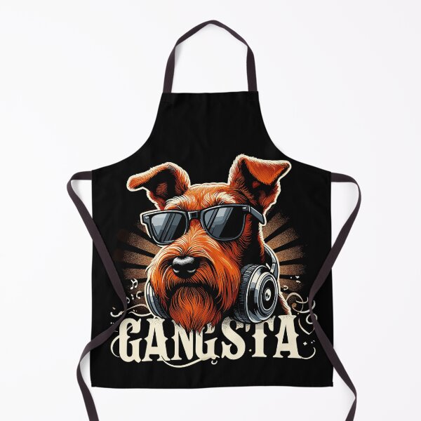 Item preview, Irish Terrier Gangsta Gangster Dog Gift designed and sold by Pineapple-Tree.