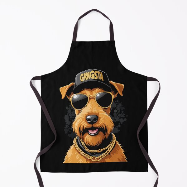 Item preview, Irish Terrier Gangsta Gangster Dog Gift designed and sold by Pineapple-Tree.