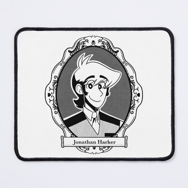 Item preview, Jonathan Harker Portrait designed and sold by DinoDoggie.