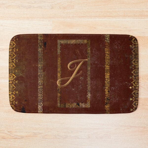 Item preview, Distressed Leather Book Cover Design Initial J designed and sold by JoolyA.