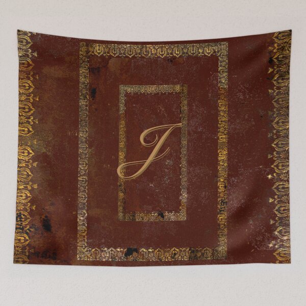 Item preview, Distressed Leather Book Cover Design Initial J designed and sold by JoolyA.