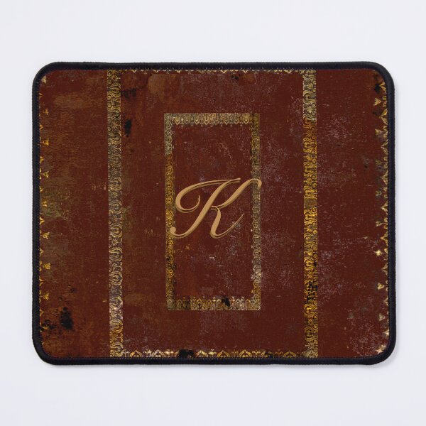 Item preview, Distressed Leather Book Cover Design Initial K designed and sold by JoolyA.