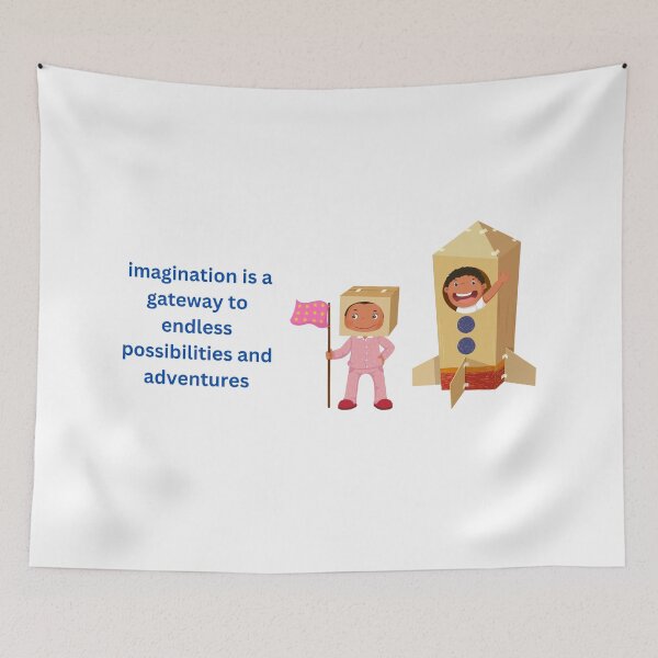 Item preview, imagination is a gateway to endless possibilities and adventures designed and sold by Xylersie.