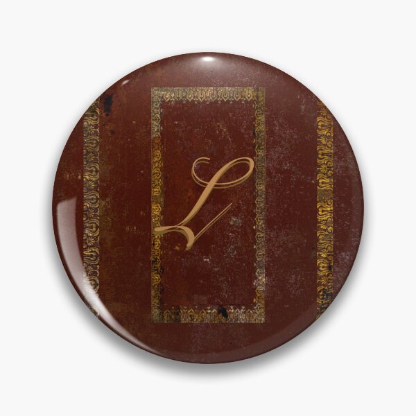 Artikelvorschau, Buchcover-Design aus Leder im Used-Look mit der Initiale L entworfen und verkauft von JoolyA.