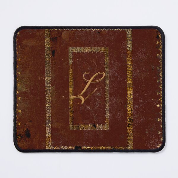 Item preview, Distressed Leather Book Cover Design Initial L designed and sold by JoolyA.