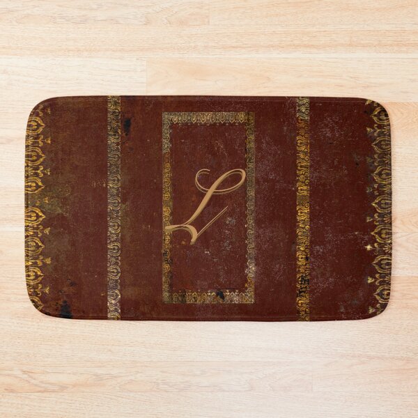 Item preview, Distressed Leather Book Cover Design Initial L designed and sold by JoolyA.