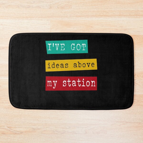 Item preview, ideas above my station designed and sold by Go Easy Apparel.