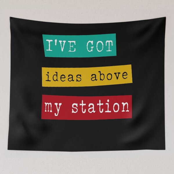 Item preview, ideas above my station designed and sold by Go Easy Apparel.