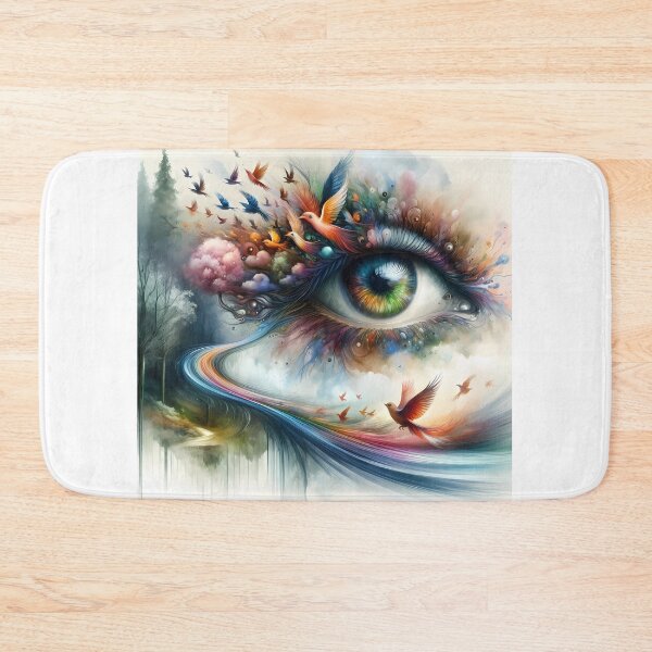 Item preview, Soul's Flight: Eye and Flow Bird designed and sold by UnitedArtForge.