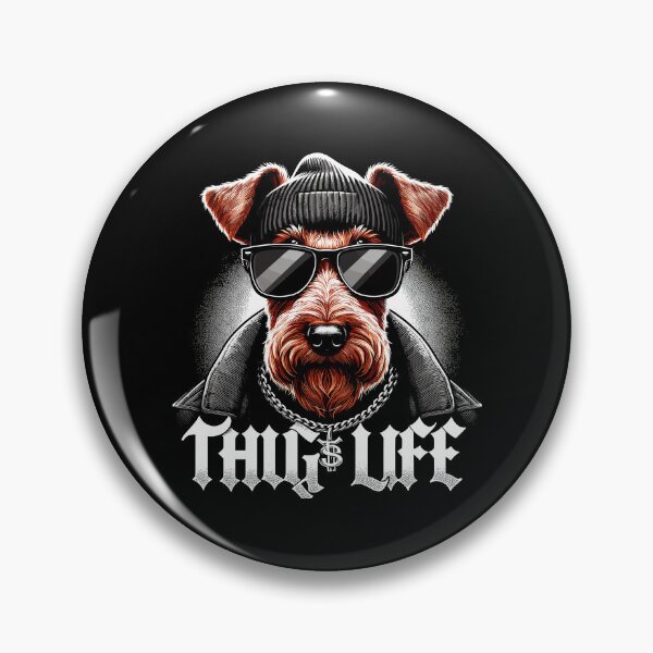 Item preview, Irish Terrier Gangster Life Dog Gangsta Gift designed and sold by Pineapple-Tree.