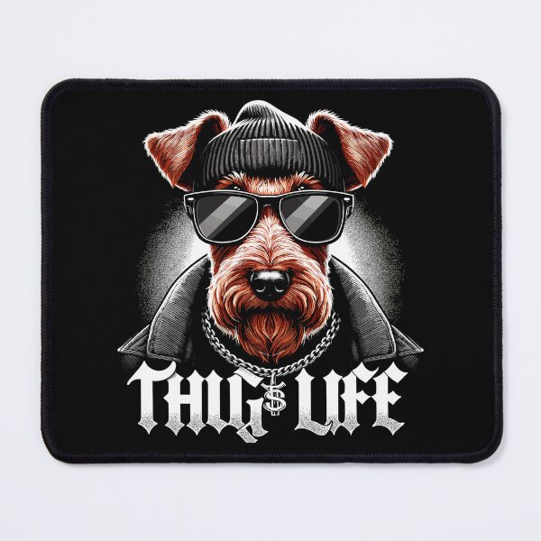 Item preview, Irish Terrier Gangster Life Dog Gangsta Gift designed and sold by Pineapple-Tree.
