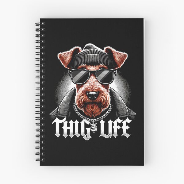 Item preview, Irish Terrier Gangster Life Dog Gangsta Gift designed and sold by Pineapple-Tree.