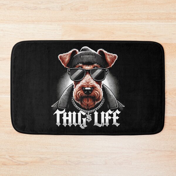 Item preview, Irish Terrier Gangster Life Dog Gangsta Gift designed and sold by Pineapple-Tree.